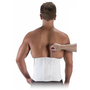 BILT-RITE MASTEX HEALTH 10-10560-2X-2 10 in. Criss-Cross Support With Straps- White - 2 Extra Large 10-10560-2x2